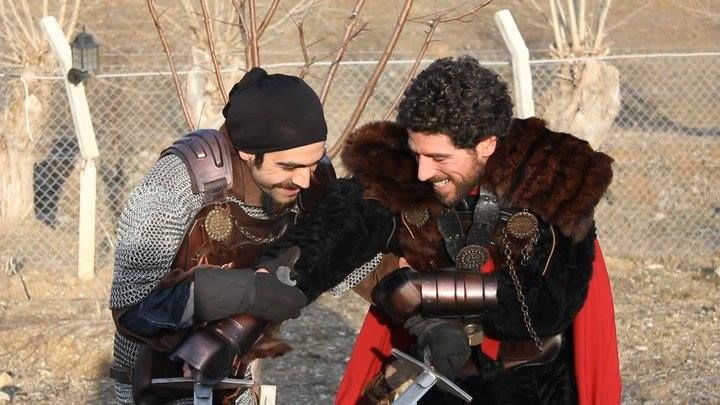 Dizi-film yapımından bir kare — Kuzgun Akademi
