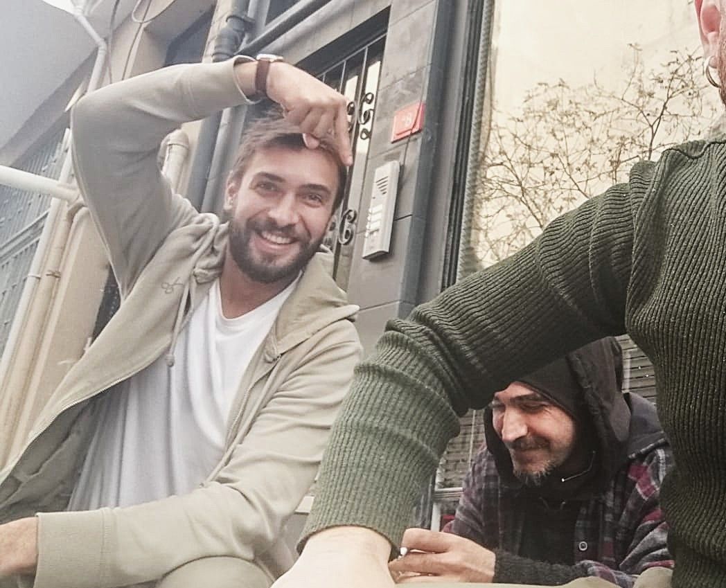 Dizi-film yapımından bir kare — Kuzgun Akademi