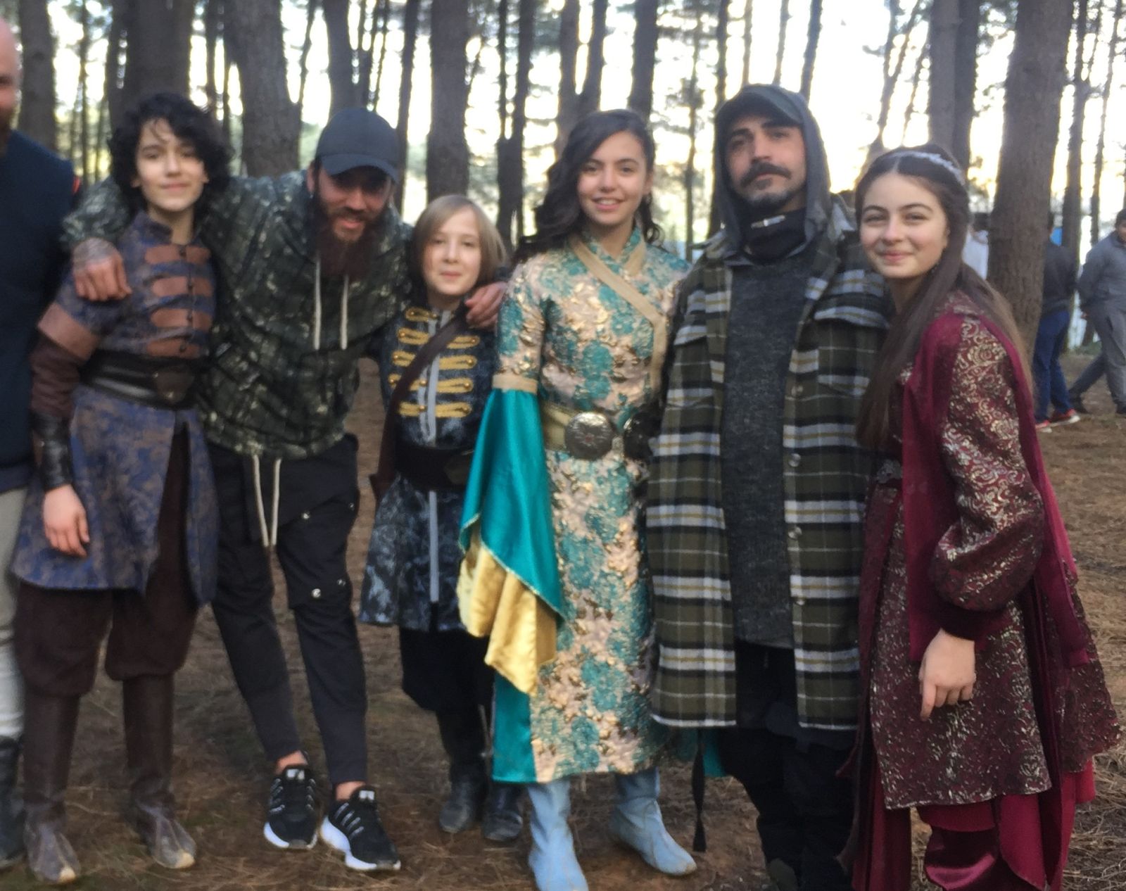 Dizi-film yapımından bir kare — Kuzgun Akademi