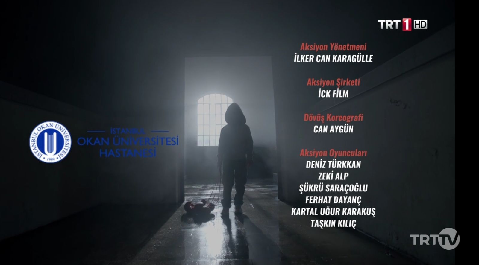 Dizi-film yapımından bir kare — Kuzgun Akademi