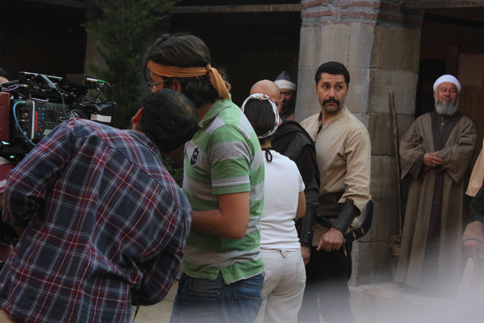 Dizi-film yapımından bir kare — Kuzgun Akademi