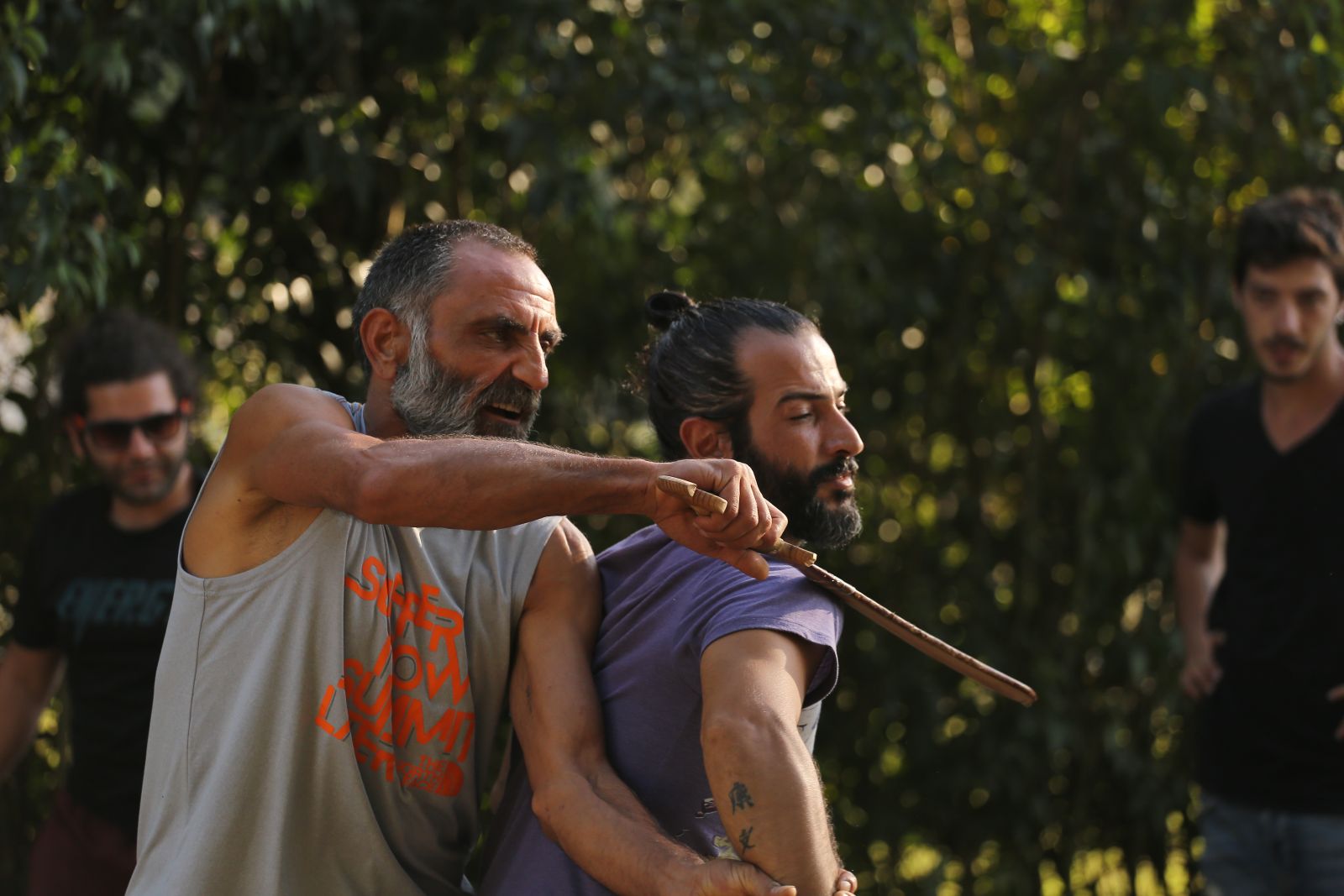Dizi-film yapımından bir kare — Kuzgun Akademi