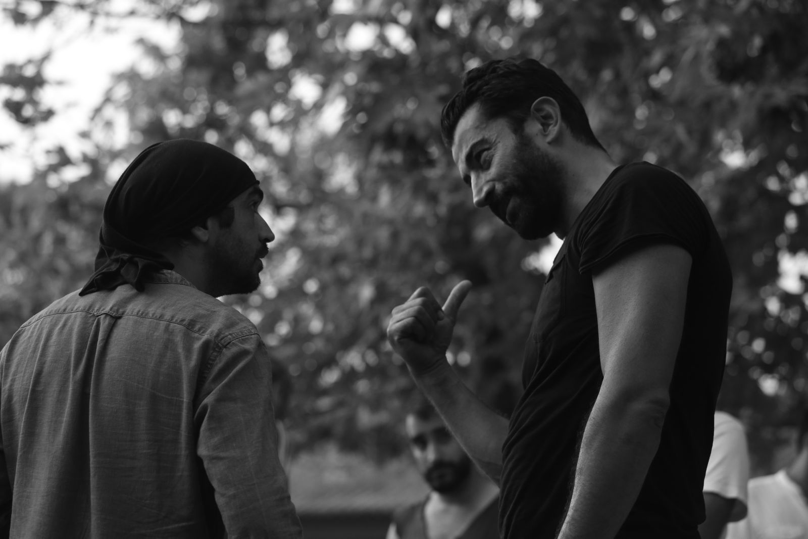 Dizi-film yapımından bir kare — Kuzgun Akademi