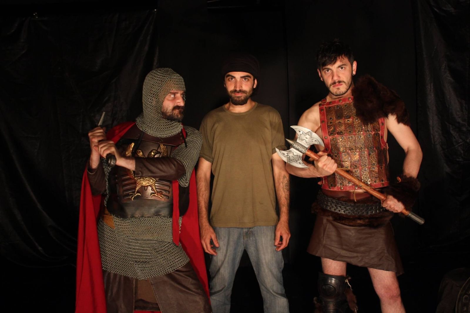 Tarihi savaş sanatları oturumlarından kareler. — görsel 3